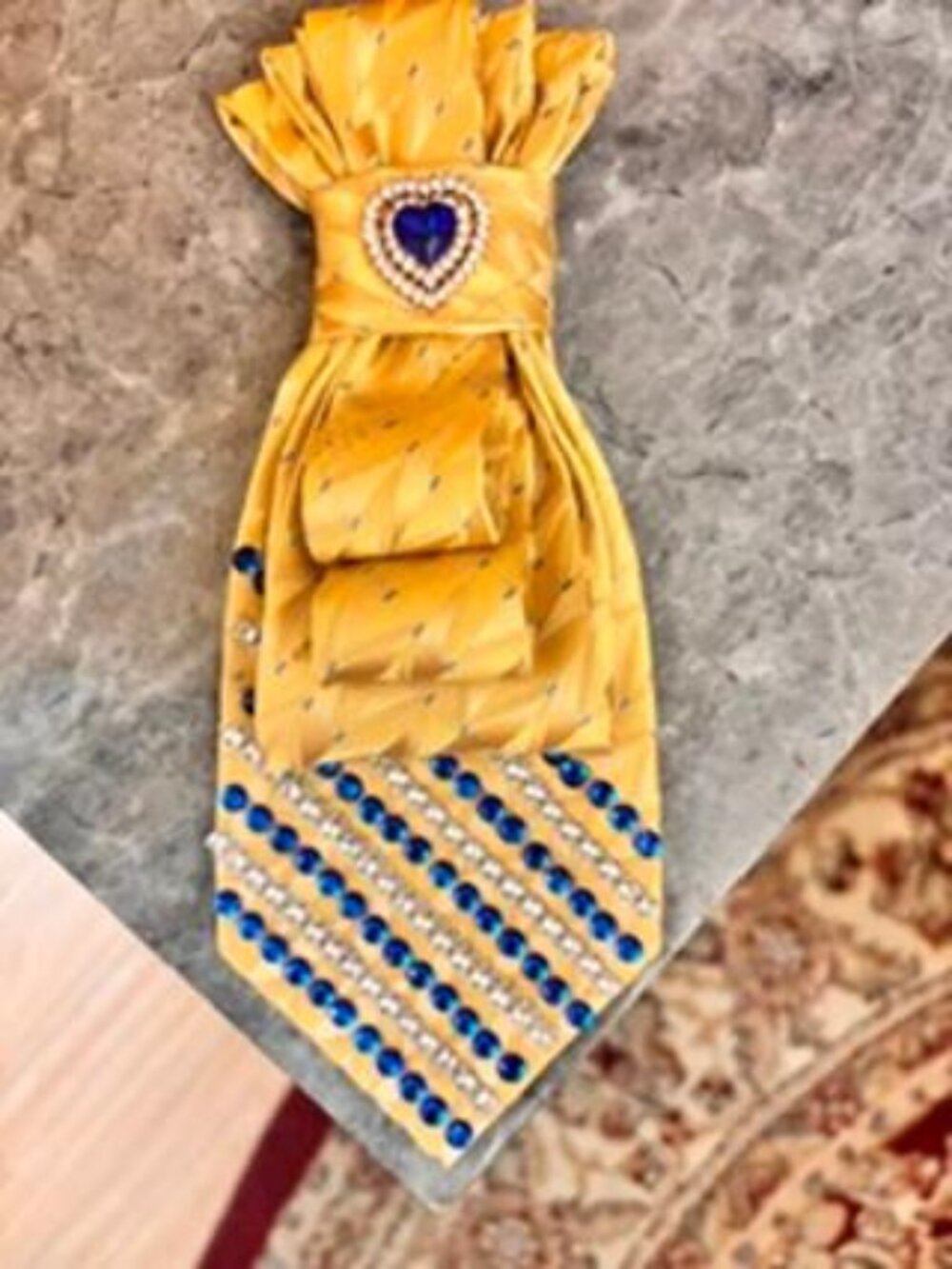 Custom Handcrafted Women's Tie Necklace